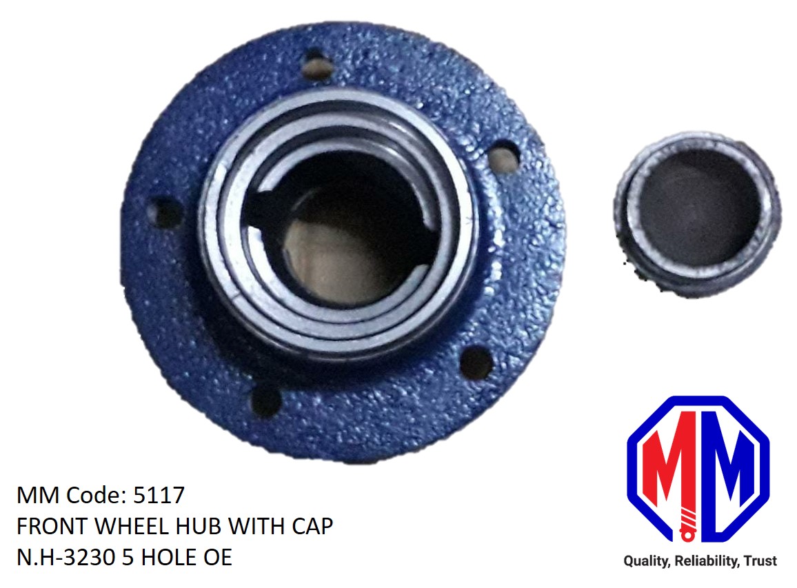 Front Wheel Hub With Cap